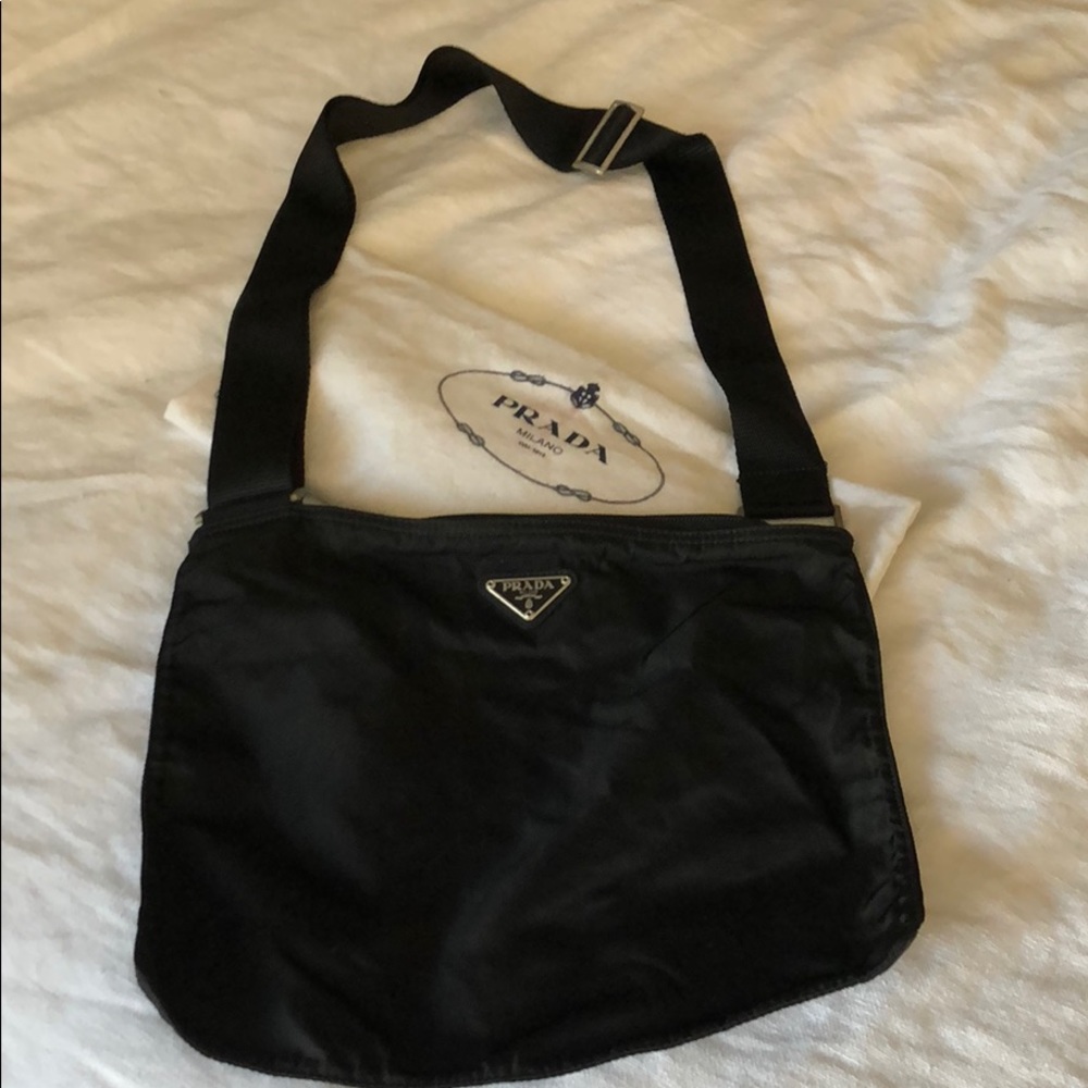Prada messenger bag